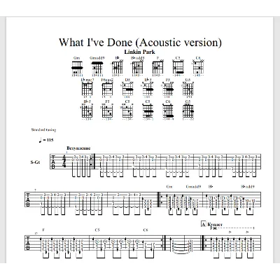 What I&acute;ve Done (Midi) - irongamers.ru
