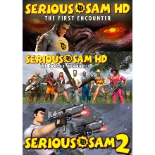 Serious Sam HD Gold + Serious Sam 2 STEAM KEY GLOBAL
