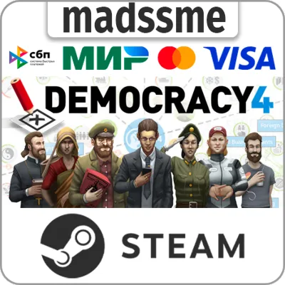 Democracy 4 * RU/KZ/СНГ/TR/AR * STEAM АВТОДОСТАВКА - irongamers.ru