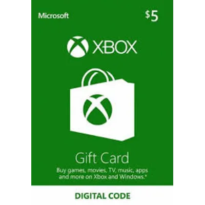 XBOX 5 USD - ТОЛЬКО ДЛЯ АККАУНТОВ СО СТРАНОЙ США - irongamers.ru