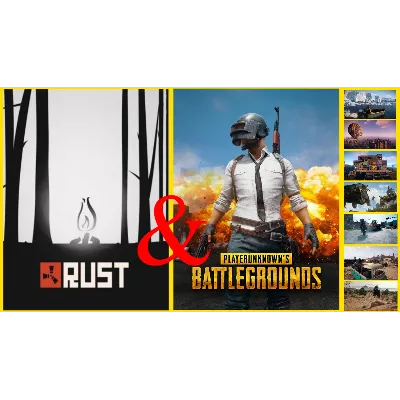 ⭐ RUST+PUBG - STEAM ОНЛАЙН (GLOBAL) - irongamers.ru