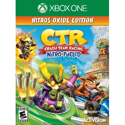CRASH TEAM RACING NITRO-FUELED NITROS OXIDE XBOX