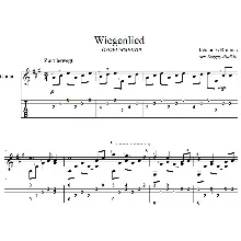 Колыбельная (Брамс) для гитары