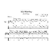 July Morning (Uriah Heep) guitar cover