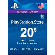 ⭐ PlayStation Network Card PSN 25 USD US (USA ONLY) ⭐