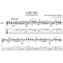 Lady Jane (The Rolling Stones) для гитары