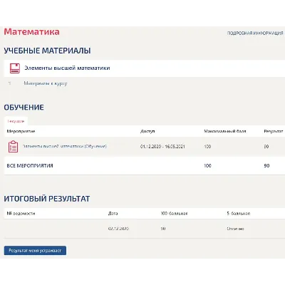 Математика Ответы 1 семестр Тест Синергия (90 баллов) - irongamers.ru