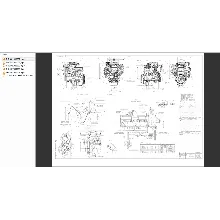 ДВИГАТЕЛИ АВТОМОБИЛЬНЫЕ ЗМЗ-51432 чертеж