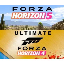 FORZA HORIZON 4 ULTIMATE + FORZA HORIZON 5 + 400 ИГР・XBOX GAME PASS