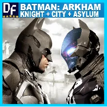 BATMAN: ARKHAM KNIGHT PREMIUM + CITY + ASYLUM・STEAM・