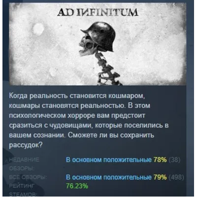 Ad Infinitum STEAM KEY GLOBAL+РФ+СНГ СТИМ КЛЮЧ ЛИЦЕНЗИЯ - irongamers.ru