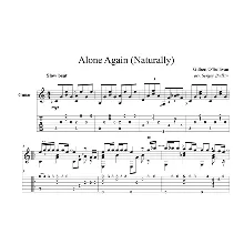 Alone Again (Naturally) - для гитары