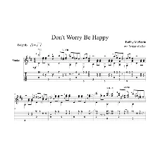 Don't Worry Be Happy (Бобби Макферрин) для гитары