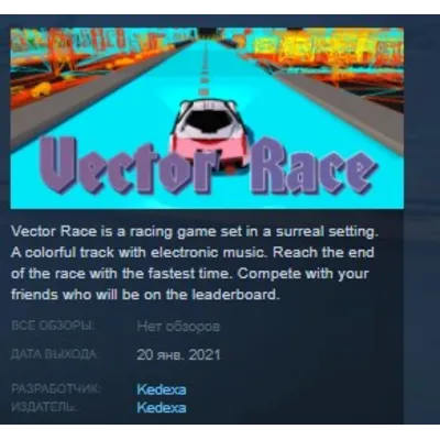 Vector Race STEAM KEY REGION FREE GLOBAL - irongamers.ru