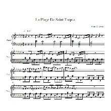 Army Of Lovers - La Plage De Saint Tropez (ноты ф-но)