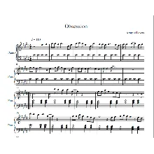 Army Of Lovers - Obsession (ноты для фортепиано)