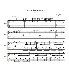 Army Of Lovers - Sexual Revolution (ноты для фортепиано