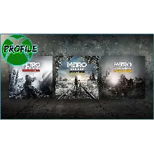 Metro Saga Bundle+Metro Exodus Gold Edition XBOX ONE
