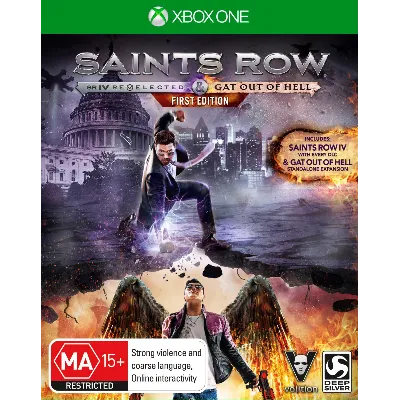 Saints Row IV Re-Elected & Gat out of Hell XBOX Ключ - irongamers.ru