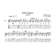 Killer Queen (Queen) guitar cover