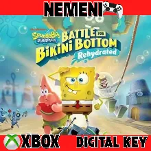 SpongeBob Battle for Bikini Bottom Rehydrated XBOX KEY