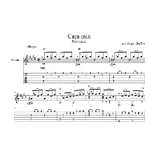 Cara Mia (Baccara) guitar cover