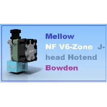 Хотэнд Космос Mellow NF V6-Zone J-head Hotend Bowden