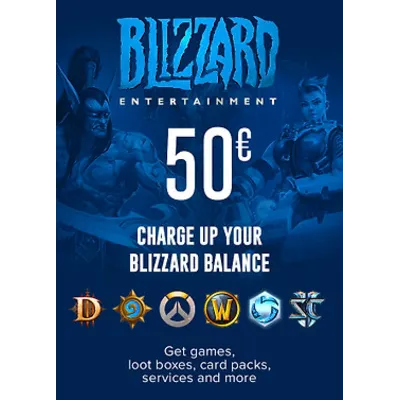 Battle.net 50 EUR Подарочная Карта Blizzard - irongamers.ru