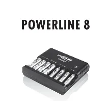 Инструкция на русском к ANSMANN Powerline 8