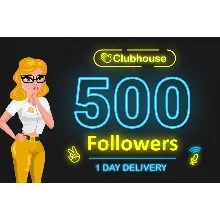 🔥👾🔥500  Подписчиков в ClubHouse🔥👾