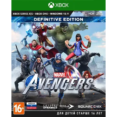 Мстители Marvel Definitive издание XBOX / ПК Ключ +RUS - irongamers.ru