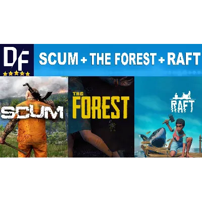 SCUM + The Forest + RAFT [STEAM аккаунт] - irongamers.ru