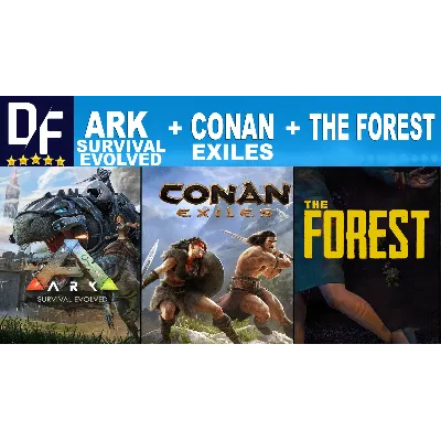 Ark Survival Evolved + Conan Exiles + The Forest |STEAM - irongamers.ru