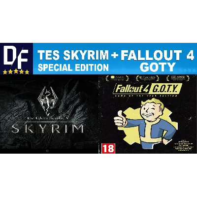 TES V: Skyrim Special + Fallout 4 GOTY [STEAM аккаунт] - irongamers.ru