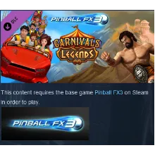 Pinball FX3 Carnivals and Legends DLC Steam (no RU/BY)