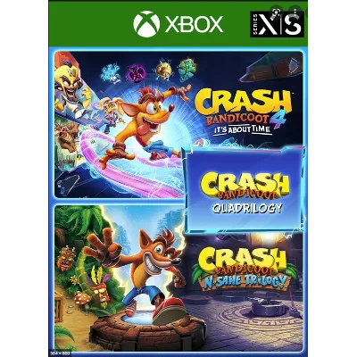 Crash Bandicoot 4 - набор Quadrilogy XBOX ONE X|S - irongamers.ru