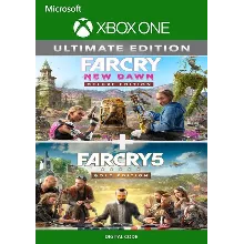 FAR CRY 5 GOLD + FAR CRY NEW DAWN DELUXE XBOX КЛЮЧ