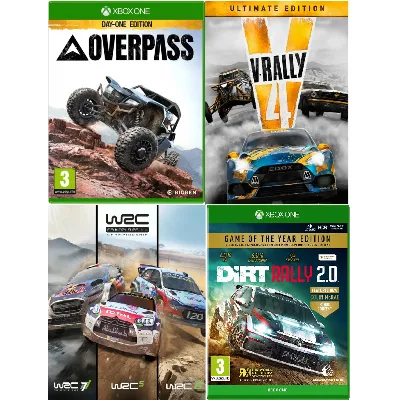 OVERPASS, WRC 7, V RALLY 4 XBOX Аренда - irongamers.ru