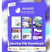 ⭐️ENVATO ELEMENTS 14-365 ПАНЕЛЬ ДЛЯ ЗАГРУЗКИ✅АВТО🕓