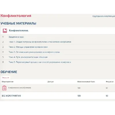 Конфликтология (тест с ответами Синергия МФПУ 2024) - irongamers.ru