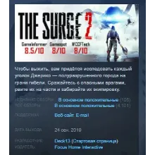 The Surge 2 STEAM KEY REGION GLOBAL+РОССИЯ