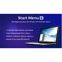 Start Menu 8 PRO ⭐Код \3-ПК\1-Год\РФ+Весь Мир⭐