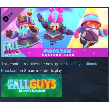 Fall Guys - Popstar Pack DLC Steam Ключ GLOBAL