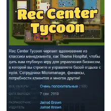 Rec Center Tycoon Steam Key Region Free