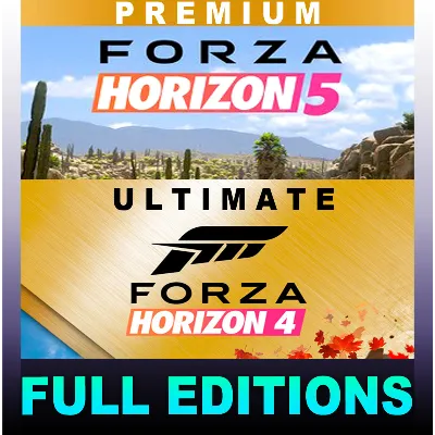 ・FORZA HORIZON 5 PREMIUM + FH4ULT + 400 ИГР・ОНЛАЙН・PC - irongamers.ru