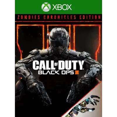 CALL OF DUTY BLACK OPS III ZOMBIES CHRONICLES EDITION XBOX KEY