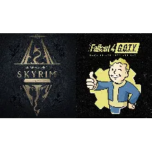 SKYRIM ANNIVERSARY EDITION + FALLOUT 4 G.O.T.Y XBOX