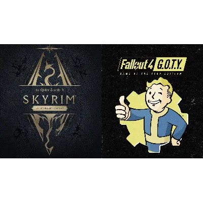 SKYRIM ANNIVERSARY EDITION + FALLOUT 4 G.O.T.Y XBOX - irongamers.ru