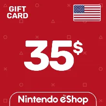 Nintendo eShop Gift Card 35 USD US-region (Моментально)