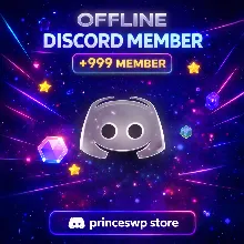 ⚫ Discord Server Offline Members | 100= 1$